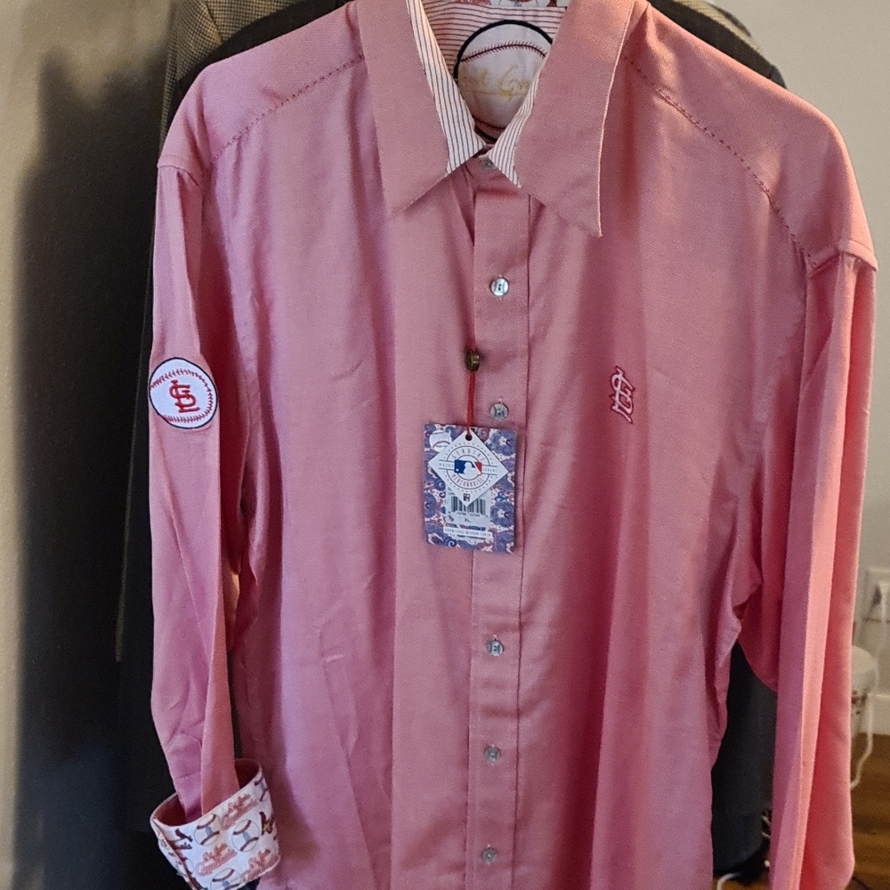 St. Louis Cards Robert graham button up